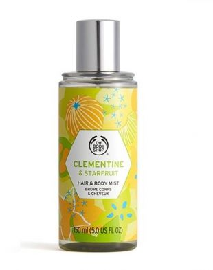 The Body Shop Clementine & Starfruit Hair & Body Mist 