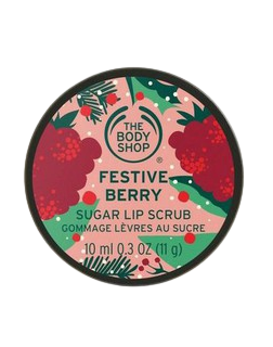 The Body Shop Festive Berry Sugar Lip Scrub 