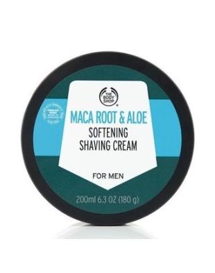 The Body Shop For Men Maca Root & Aloe Softening Shaving Cream 