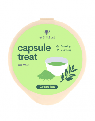 Emina Capsule Treat Gel Mask Green Tea