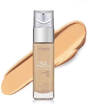 L'Oreal Paris True Match Liquid Foundation G4 Golden Beige