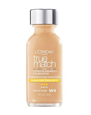 L'Oreal Paris True Match Super-Blendable Liquid Foundation W4 Natural Beige