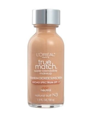 L'Oreal Paris True Match Super-Blendable Liquid Foundation N3 Natural Buff
