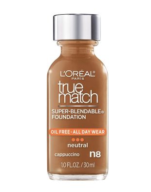 L'Oreal Paris True Match Super-Blendable Liquid Foundation N8 Cappucino