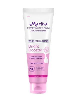 Marina Bright Booster Whip Facial Foam 