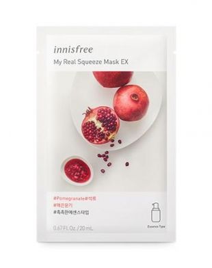 Innisfree My Real Squeeze Mask EX Pomegranate