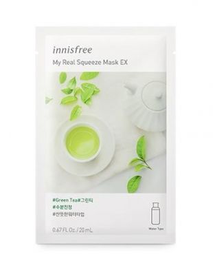 Innisfree My Real Squeeze Mask EX Green Tea