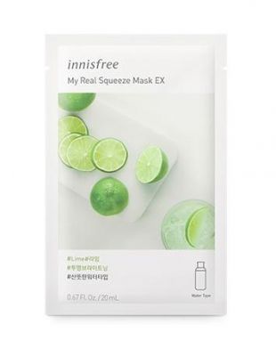 Innisfree My Real Squeeze Mask EX Lime