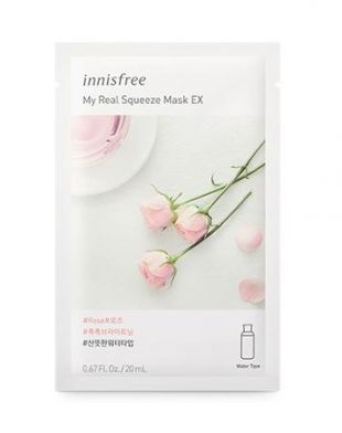 Innisfree My Real Squeeze Mask EX Rose