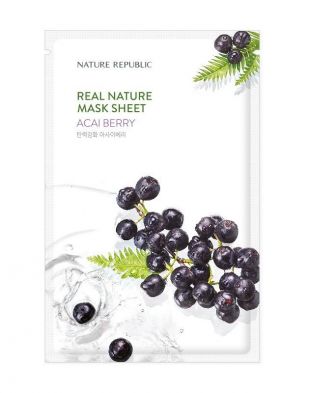 Nature Republic Real Nature Mask Sheet Acai Berry