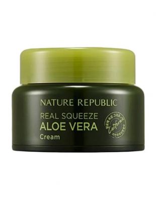 Nature Republic Real Squeeze Aloe Vera Cream 
