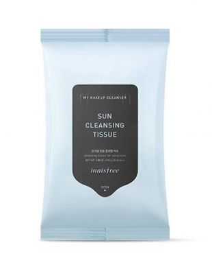 Innisfree My Makeup Cleanser Sun Cleansing Tissue 