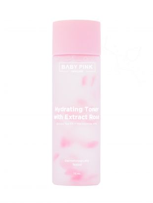 Baby Pink Skincare Hydrating Toner with Extract Rose 