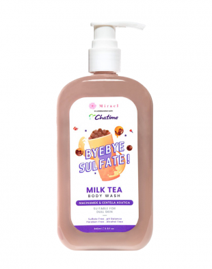 Mirael Bye Bye Sulfate Body Wash Milk Tea