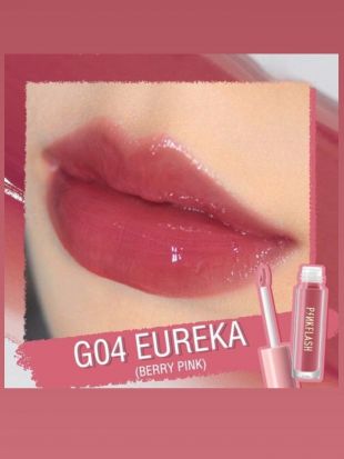 Pinkflash Oh My Gloss Lasting Glossy Lip Gloss G04 Eureka