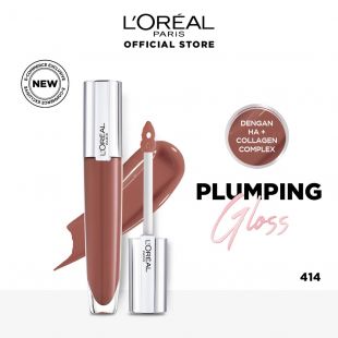 L'Oreal Paris Brilliant Signature Plump-In-Gloss 414 - Escalate