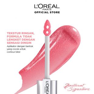 L'Oreal Paris Brilliant Signature Plump-In-Gloss 406 - amplify