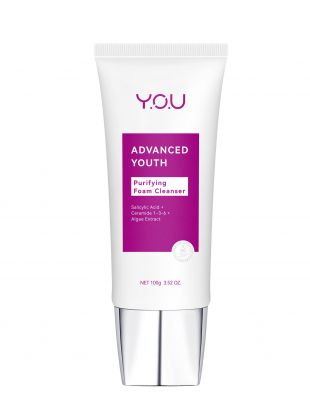 YOU Beauty Advanced Youth Salicylic Acid + Ceramide Cleanser 