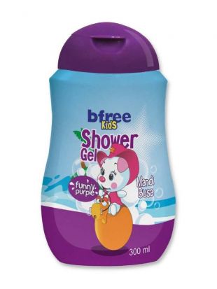 BFREE Kids Shower Gel Funny Purple