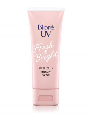 Biore UV Fresh & Bright Instant Cover 