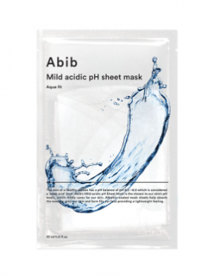 Abib Cosmetics Mild Acidic pH Sheet Mask Aqua Fit