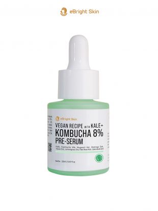 eBright Skin Vegan Recipe with Kale + Kombucha 8% Pre-Serum 