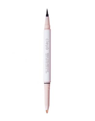 Cleya Beauty Magic Eyeliner Duo Jet Black and Pearl