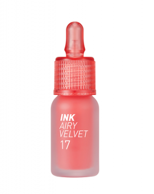 Peripera Ink Airy Velvet 17 Attached Orange Pink