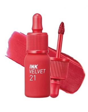 Peripera Ink Velvet 21 Vitality Coral Red