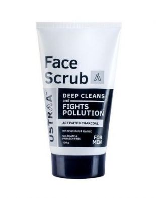 Ustraa Deep Cleans Fight Pollutan Face Scrub 