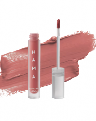 NAMA Beauty Play All Day Matte Lip Cream 02 Rosy Rose