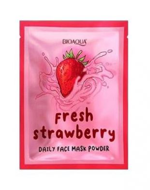 Bioaqua Daily Face Mask Powder Fresh Strawberry