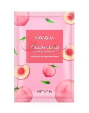 Bioaqua Peach Delicate Skin Make Up Removal Wipes 