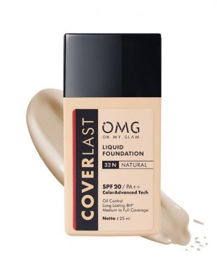 OMG Coverlast Liquid Foundation 32N Natural