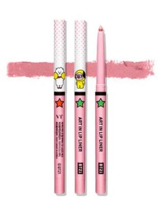 VT Cosmetics  Art in Lip Liner X BT21 #02 Soft ink