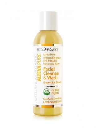 Alteya Organics Pure Facial Cleanser & Wash Grapefruit & Zdravetz