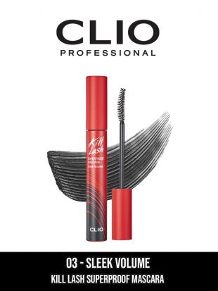 Clio Kill Lash Superproof Mascara 03 Sleek Volume