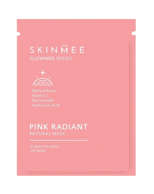 Skinmee Glowmee Series Pink Radiant Natural Mask 