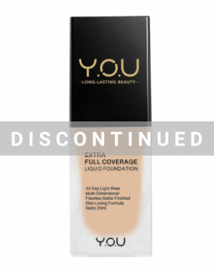 YOU Beauty Extra Full Coverage Liquid Foundation - Discontinued 01 Ivory