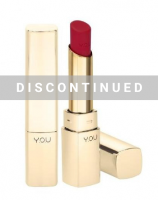 YOU Beauty Color Lip Matte Finished Lipstick Gold - Discontinued Scarlett