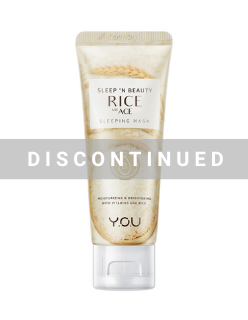 YOU Beauty Sleep 'n Beauty Rice ACE Sleeping Mask - Discontinued 