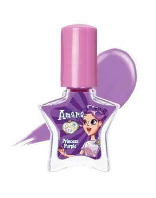 Amara Kids Cosmetics Nail Polish Princess Purple