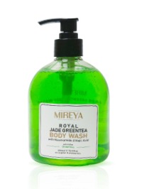 Mireya Body Wash with Niacinamide & Kojic Acid Jade Greentea