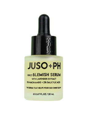 JUSO+PH Blemish Serum With Lavender Extract, 5% Niacinamide + 2% Salicylic Acid 