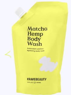 KraveBeauty Matcha Hemp Body Wash 