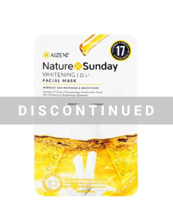 Aizen Dermalogy NatureSunday Whitening Facial Mask - Discontinued 