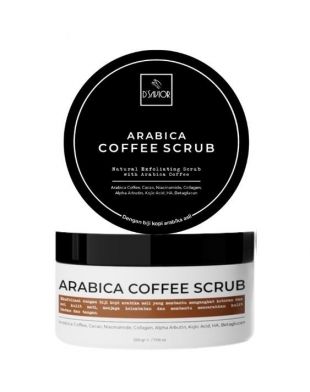 D'Savior Arabica Coffe Scrub 3x Brightening 