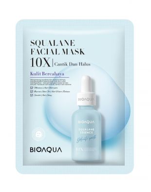 Bioaqua Essence & Facial Mask 10X Squalane Hydrating Moisturizing