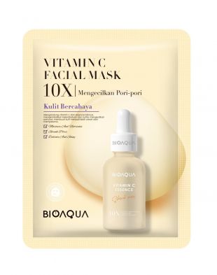 Bioaqua Essence & Facial Mask 10X Vitamin C Whitening