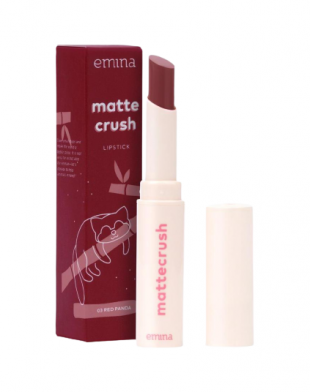 Emina Mattecrush Lipstick 03 Red Panda